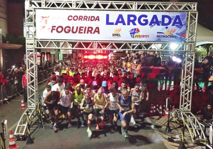 72ª CORRIDA NACIONAL DA FOGUEIRA ESGOTA VAGAS ANTES DO ENCERRAMENTO DAS INSCRIÇÕES