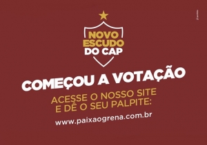 COMEÇOU A VOTAÇÃO PARA ESCOLHA DO NOVO ESCUDO DO CAP