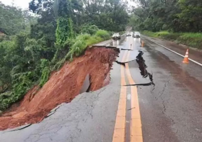 RODOVIAS MINEIRAS TÊM 102 PONTOS COM INTERDIÇÃO; SAIBA ONDE