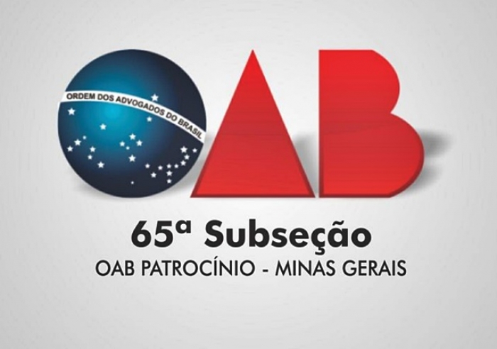 65ª SUBSEÇÃO DA OAB PATROCÍNIO REELEGE DR LÁZARO LUCIANO A MAIS UM MANDATO