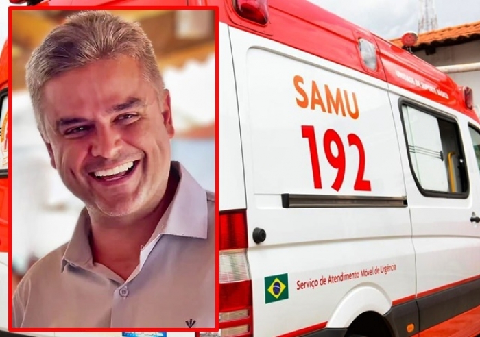 SAMU RECEBE 2 AMBULÂNCIAS GRAÇAS A GESTÕES DE THIAGO MALAGOLI JUNTO A WELITON E ELISMAR PRADO