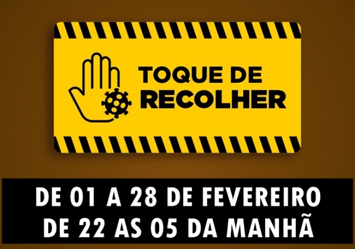 PREFEITO DECRETA &#039;TOQUE DE RECOLHER&#039; ATÉ O DIA 28 DE FEVEREIRO