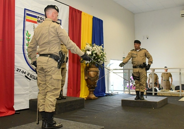 SOLENIDADE MARCA TROCA DE COMANDO DO 46º BPM EM PATROCÍNIO