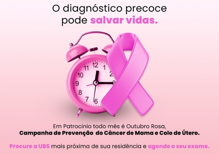 SECRETARIA DE SAÚDE REALIZA AÇÕES DA CAMPANHA OUTUBRO ROSA