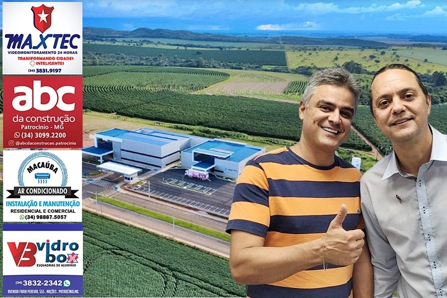 WELITON PRADO E THIAGO MALAGOLI JUNTOS PARA FINALIZAR CONSTRUÇÃO DO HC PATROCÍNIO