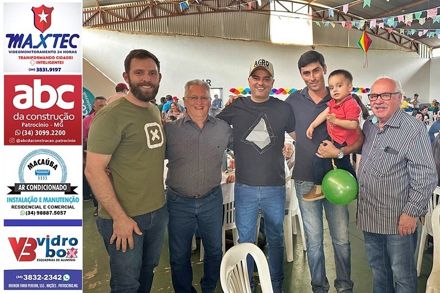PRESENÇA DE LIDERANÇAS EM EVENTOS NA ÁREA URBANA E RURAL REFORÇA A UNIDADE DO GOVERNO MUNICIPAL