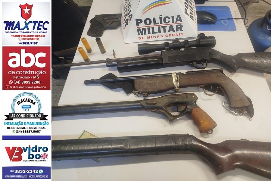 POLÍCIA MILITAR DESMANTELA QUADRILHA, APREENDE ARMAS E MATERIAIS ILÍCITOS DURANTE AÇÃO NO DISTRITO DE SILVANO