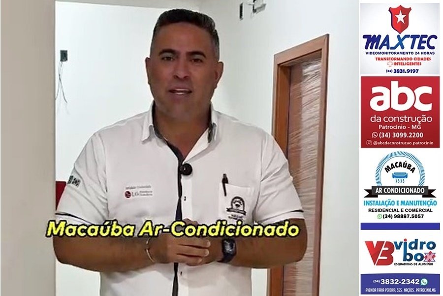 MAIS UM GRANDE PROJETO EM PATROCÍNIO COM AS MARCA MACAÚBA AR CONDICIONADO