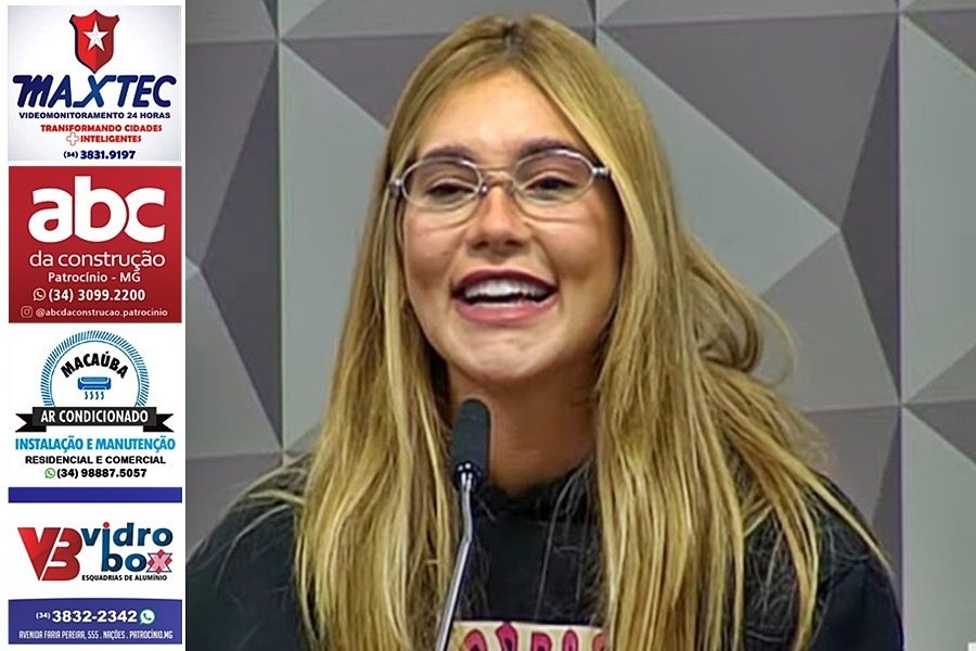 INFLUENCER VIRGÍNIA, EX-ZÉ FELIPE, VISITA PATROCÍNIO E PARTICIPA DE REUNIÃO NA PREFEITURA