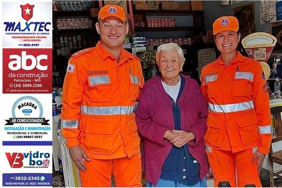 TRADICIONAL COMERCIANTE MAGDA NOVAES RECEBE VISITA SURPRESA DO CORPO DE BOMBEIROS