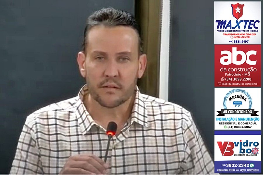 VEREADOR RICARDO BALILA ESTUDA SE CANDIDATAR A DEPUTADO FEDERAL POR PATROCÍNIO