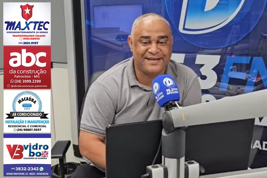 MÁRCIO LUIZ ‘DIDI’ ESTÁ DE VOLTA AO RÁDIO LOCAL NA DIFUSORA 95FM