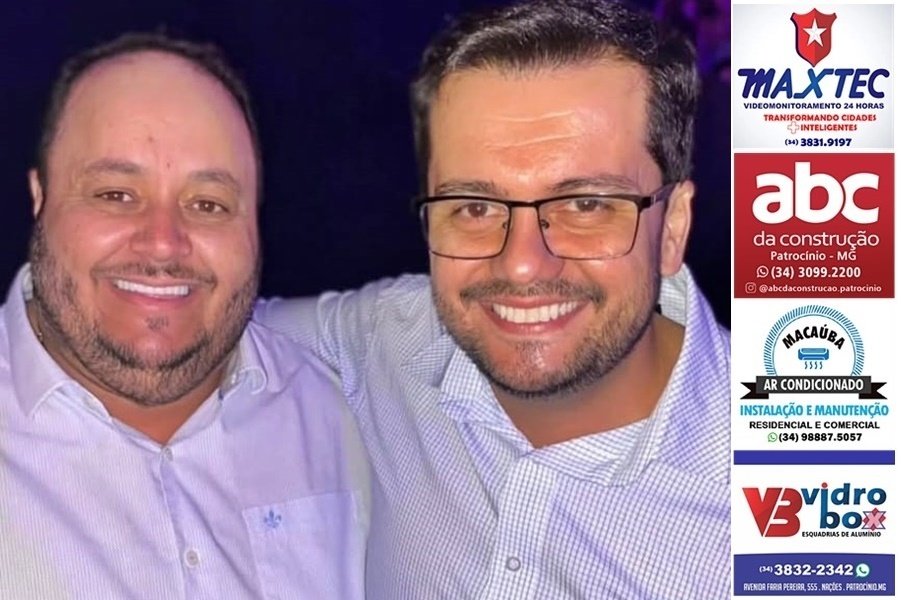NA EXPOCORÓ 2025, MAMAZÃO POSA AO LADO DO PREFEITO FERNANDO BRENO, PRÉ-CANDIDATO A ESTADUAL