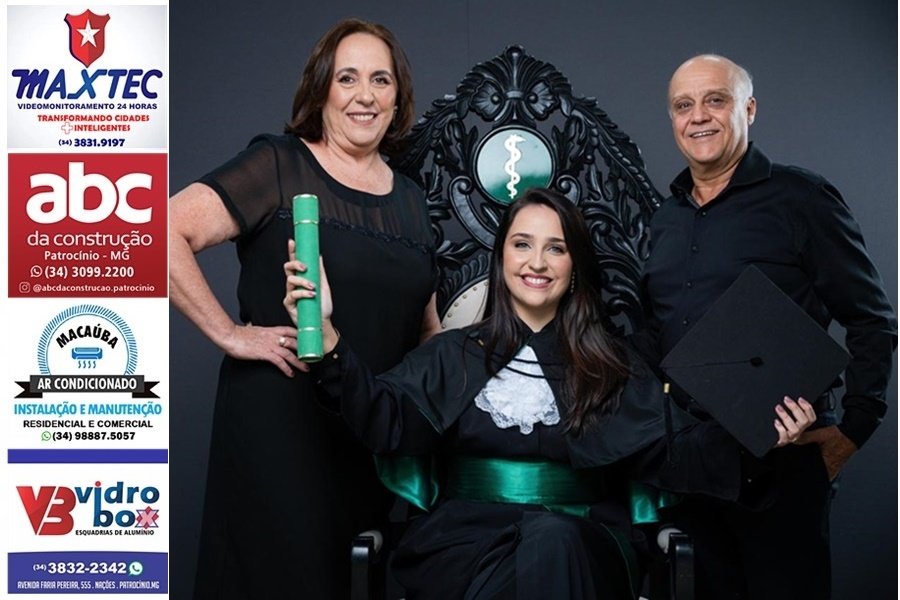 ORGULHO QUE TRANSBORDA: MARCELLA DE CASTRO RODRIGUES SE FORMA EM MEDICINA