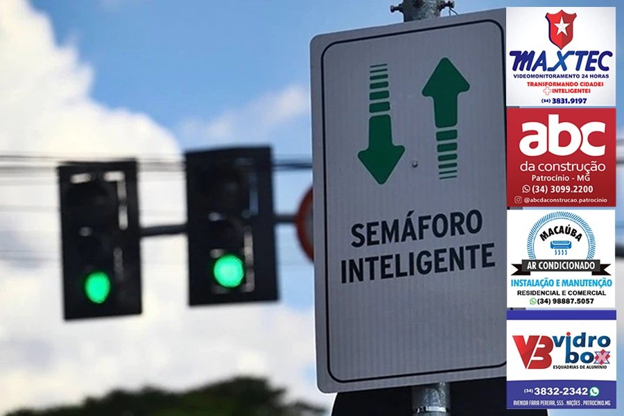 SEMÁFORO INTELIGENTE É INSTALADO NA FARIA PEREIRA, PRÓXIMO AO SUPERMERCADO DOS TRABALHADORES RURAIS