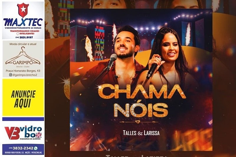 ‘CHAMA NÓIS’ | O NOVO DVD DE TALLES E LARISSA JÁ ESTÁ NO AR