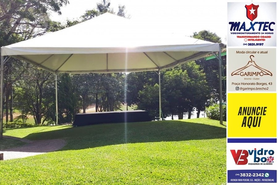PREFEITURA VAI ADQUIRIR TENDAS PIRAMIDAIS PARA ATENDER NECESSIDADES DO MUNICÍPIO