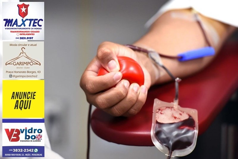 PREFEITURA REFORÇA CAMPANHA DE DOAÇÃO DE SANGUE EM PATROCÍNIO, QUE SEGUE COM ESTOQUE BAIXO