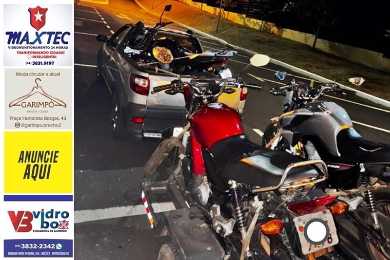 “ROLEZINHO 244”: PM APREENDE TRÊS MOTOCICLISTAS POR DIREÇÃO PERIGOSA E PERTURBAÇÃO DO SOSSEGO