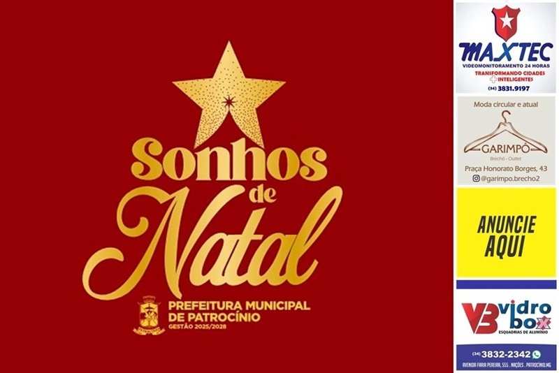 GOVERNO MUNICIPAL INICIA OFICIALMENTE O PERÍODO NATALINO NO SÁBADO, DIA 29