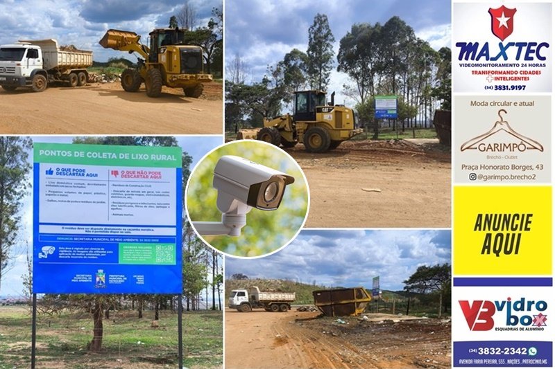 PREFEITURA FAZ NOVA LIMPEZA E VAI INSTALAR CÂMERAS PARA COIBIR DESCARTE IRREGULAR DE LIXO