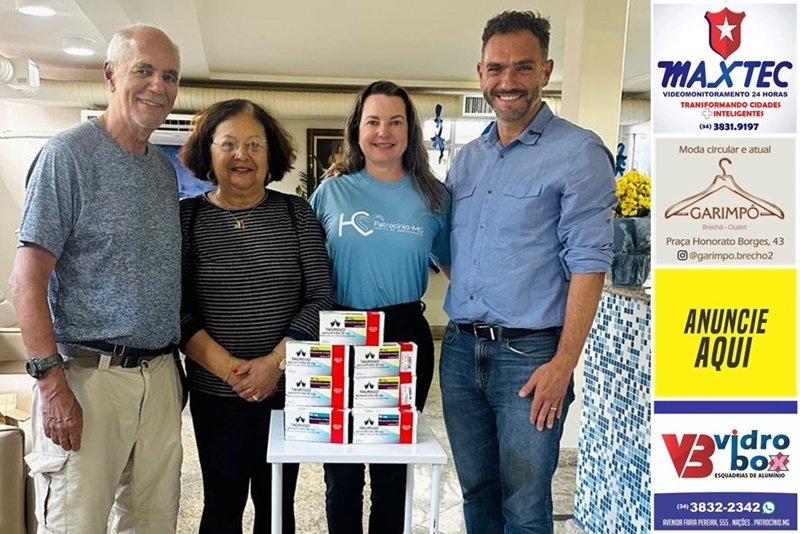 HC PATROCÍNIO RECEBE DOAÇÃO DE MEDICAMENTO AVALIADO EM MAIS DE R$ 300 MIL