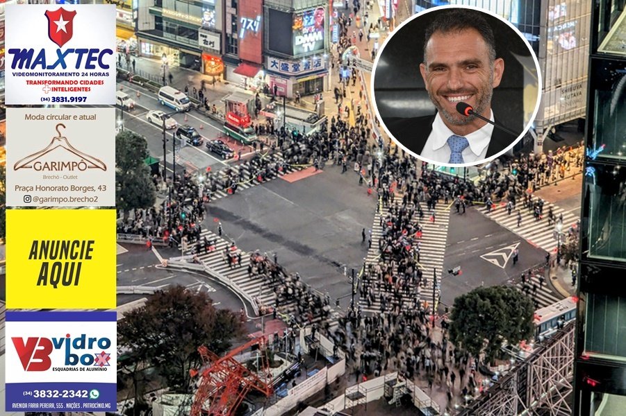 CÂMARA AVALIA BATIZAR CRUZAMENTO CENTRAL DE ‘SHIBUYA CROSSING’, VERSÃO RANGELIANA DO CAOS ORGANIZADO