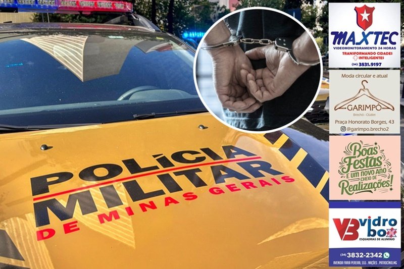 VIOLÊNCIA DOMÉSTICA TERMINA COM PRISÃO E APREENSÃO DE ARMA DE FOGO EM PATROCÍNIO