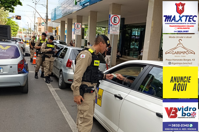 OPERAÇÃO ‘TRÂNSITO SEGURO’ NO CENTRO DA CIDADE APRESENTA RESULTADOS