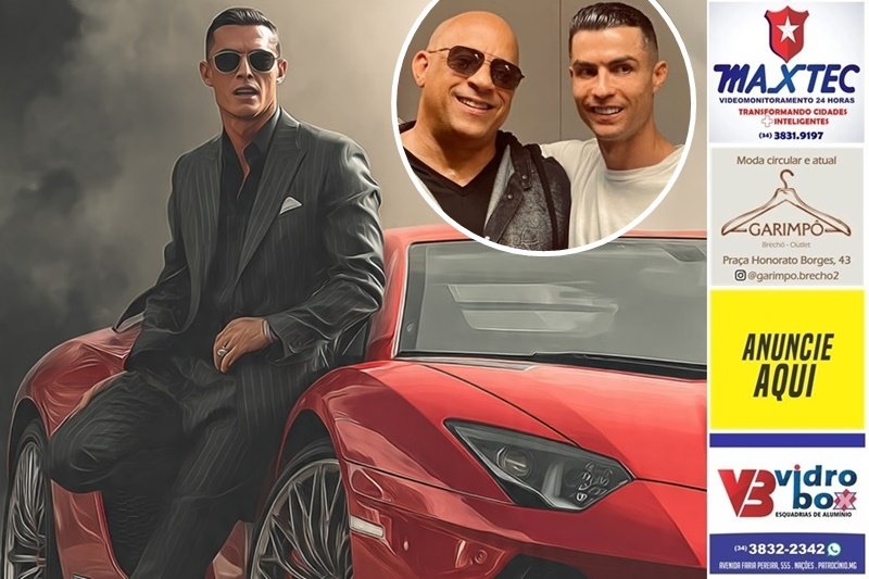 PRÓXIMO VELOZES E FURIOSOS TERÁ PAPEL ESCRITO ESPECIALMENTE PARA CRISTIANO RONALDO