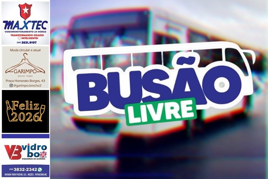 BUSÃO LIVRE NAS RUAS! TARIFA A R$ 2,45 E AMPLIAÇÃO DE SERVIÇOS DIGITAIS DE MOBILIDADE