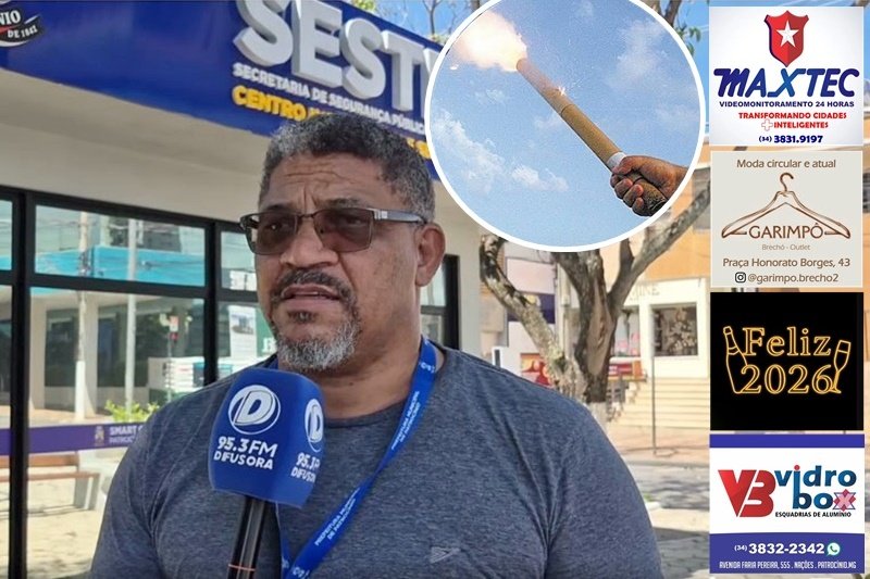 RÉVEILLON BARULHENTO: SESTRAN REGISTRA 52 DENÚNCIAS POR FOGOS COM ESTAMPIDO