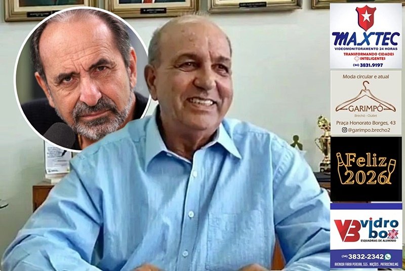 EX-PREFEITO DE PATOS DE MINAS AVALIA CONVITES PARA PARTICIPAR DAS ELEIÇÕES 2026