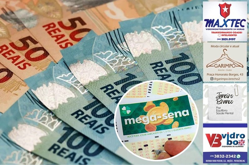 SORTE: PATROCINENSE GANHA QUASE R$ 100 MIL NA MEGA SENA