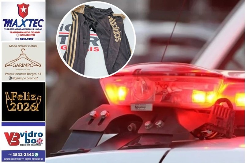 AUTOR DE FURTOS NO CENTRO DE PATROCÍNIO É PRESO DEBAIXO DO VIADUTO PELA PM