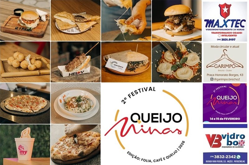 ALIMENTAÇÃO – 2º FESTIVAL DO QUEIJO MINAS | EDIÇÃO FOLIA, CAFÉ E QUEIJO