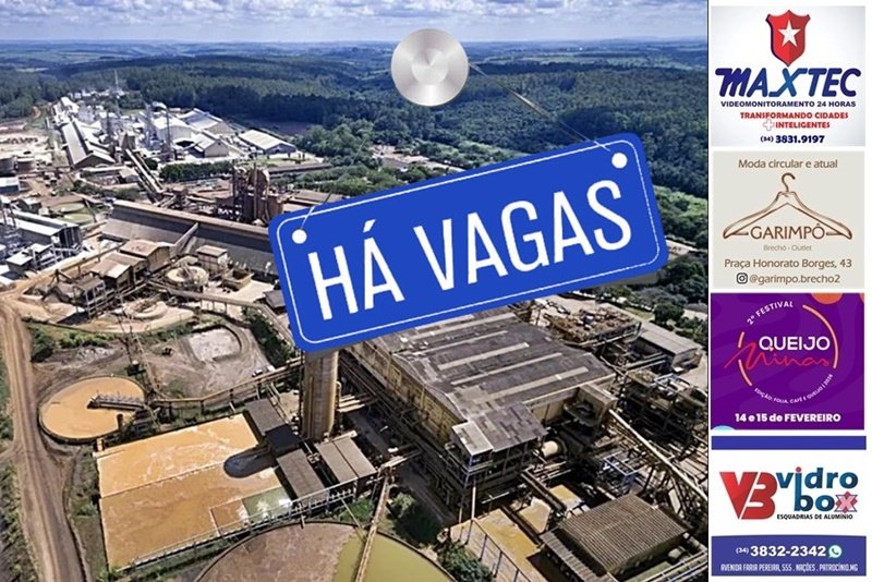 MOSAIC FERTILIZANTES ABRE VAGAS DE EMPREGO EM PATROCÍNIO, ARAXÁ E TAPIRA