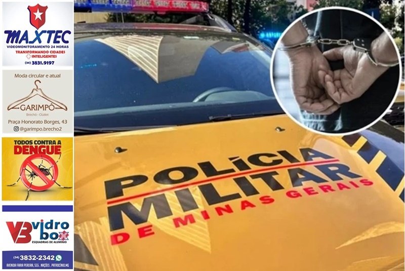 OPERAÇÃO DA PM PRENDE HOMEM DE 28 ANOS E APREENDE DROGAS E ARMAMENTO NO BAIRRO ENÉIAS