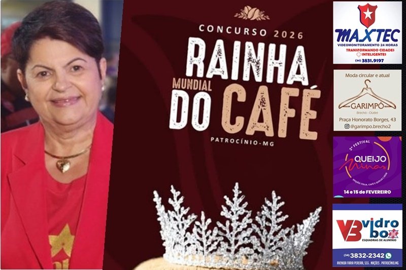 INSCRIÇÕES PARA O CONCURSO RAINHA MUNDIAL DO CAFÉ TERMINAM SEXTA, 13 DE FEVEREIRO