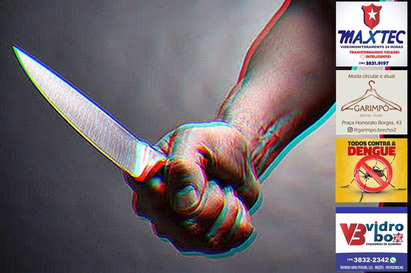 GUIMARÂNIA: AÇÃO POLICIAL EVITA TRAGÉDIA APÓS ATAQUE DE FACA NO BAIRRO NOVO HORIZONTE