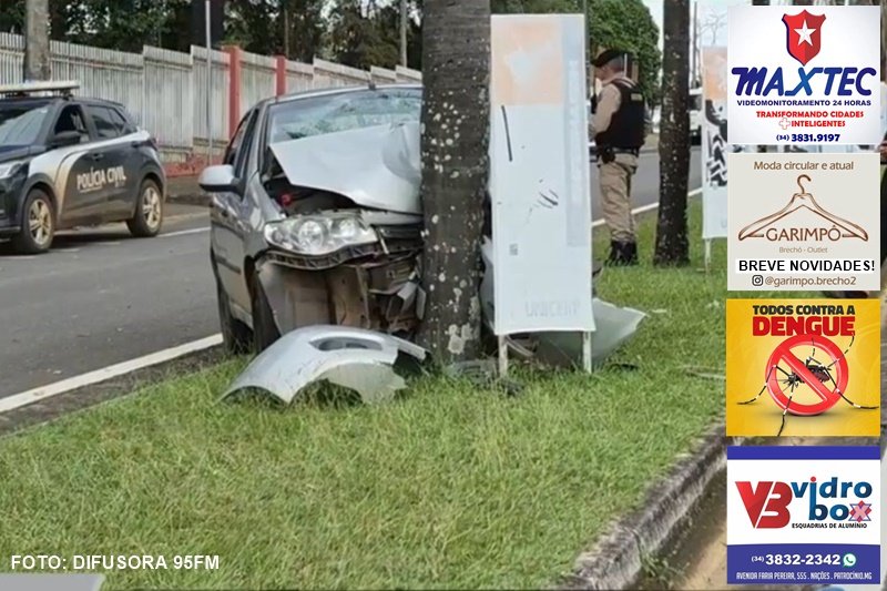 3ª COMPANHIA DE BOMBEIROS MILITAR PUBLICA NOTA OFICIAL SOBRE COLISÃO NA AVENIDA DE ACESSO AO UNICERP