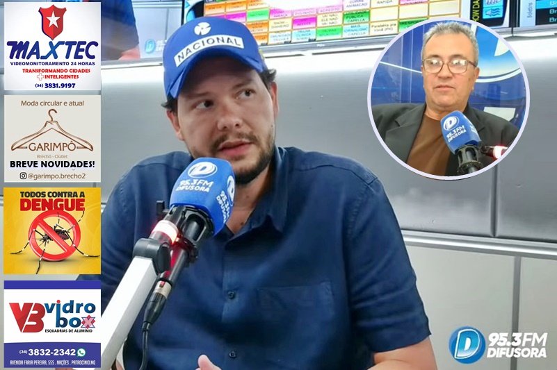 PREFEITO GUSTAVO BRASILEIRO PARTICIPA AO VIVO NO RÁDIO COMUNIDADE DESTA SEXTA (13)