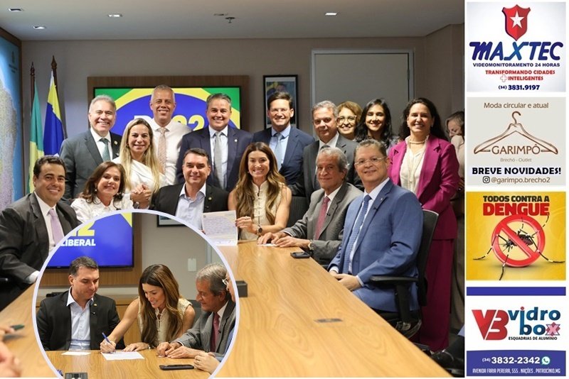 GREYCE ELIAS REFORÇA ALINHAMENTO COM A DIREITA SE FILIANDO AO PL COM RESPALDO DE LIDERANÇAS NACIONAIS