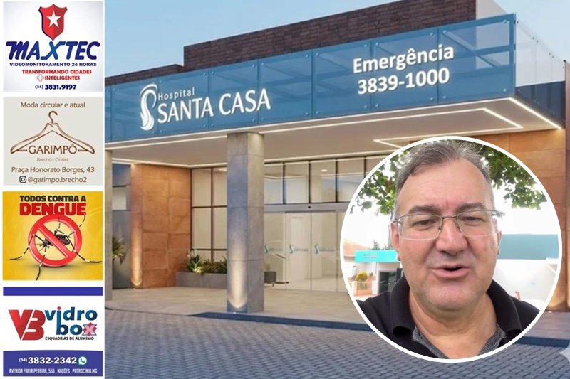 IPSEMG RETOMA ATENDIMENTOS EM PATROCÍNIO NESTA QUINTA (5) APÓS ACORDO COM A SANTA CASA