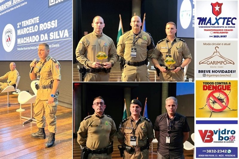 OFICIAL DO 46ºBPM/10ª RPM REPRESENTA A PMMG EM SEMINÁRIO NACIONAL DA PATRULHA RURAL