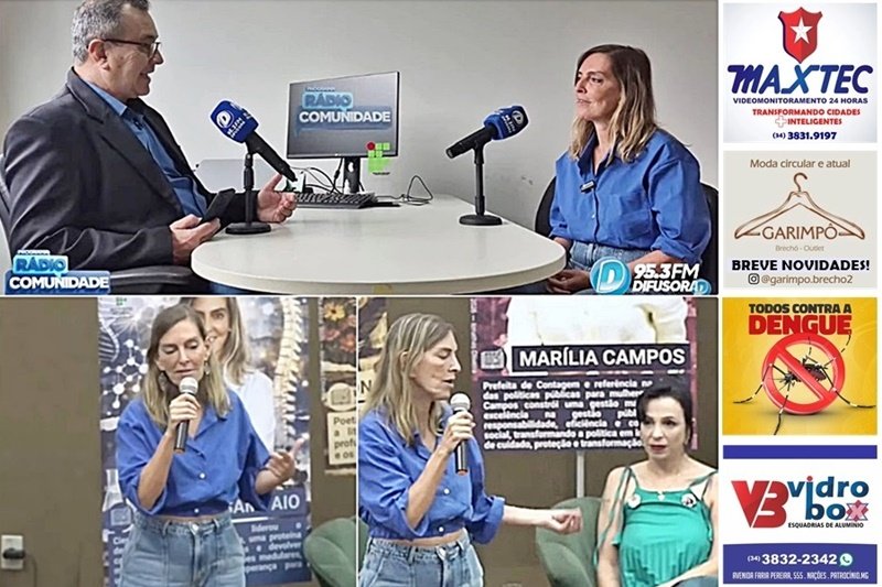 CIENTISTA TATIANA SAMPAIO DESTACA AVANÇOS CIENTÍFICOS EM ENTREVISTA AO RÁDIO COMUNIDADE
