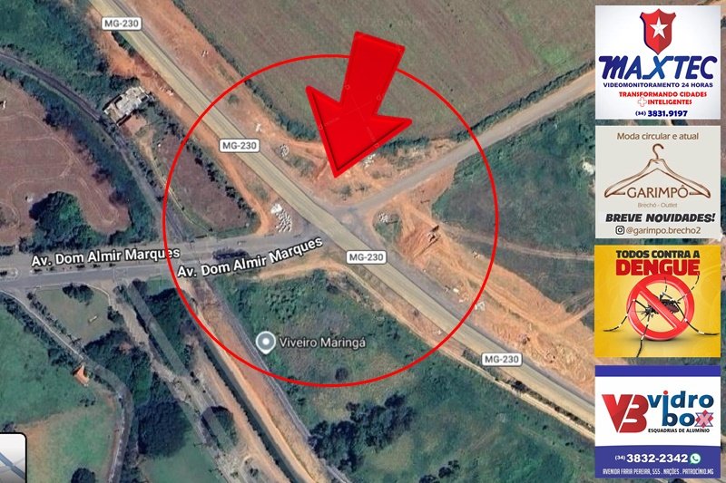 OBRAS DO TREVO DO ENXÓ DEVEM ENTRAR OFICIALMENTE EM FASE DE EXECUÇÃO NA MG-230