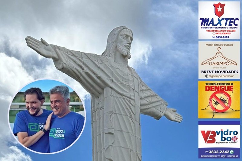 CRISTO REDENTOR RECEBE MELHORIAS EM PREPARAÇÃO À SEMANA SANTA