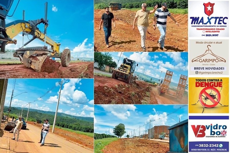 COMPROMISSO DE CAMPANHA: SEMOP INICIA AÇÕES PARA ASFALTAMENTO DA ESTRADA PARA DOURADOS