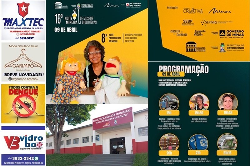 NOITE DAS LETRAS: HISTÓRIAS E EMOÇÕES NA 8ª NOITE MINEIRA DOS MUSEUS